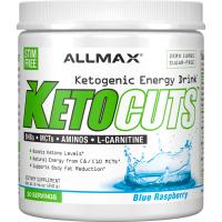 ALLMAX Nutrition, KetoCuts, кетогенный энергетический напиток, голубая малина, 8,47 унции (240 г)